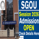 SGOU Begins Admission for February Session 2026; Apply Till March 10 @sgou.ac.in